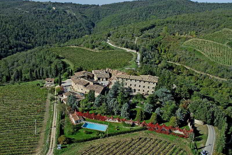 ホテル Borgo Castelvecchi Residenza Depoca ラッダ・イン・キアンティ エクステリア 写真